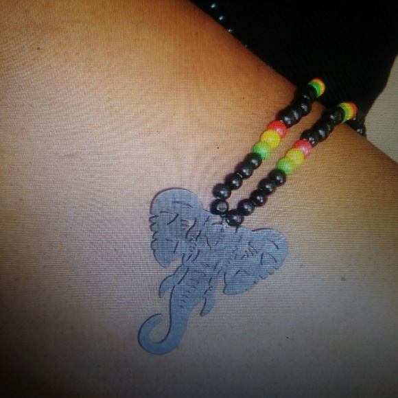 African elephant mens necklace - Picture 2 of 2